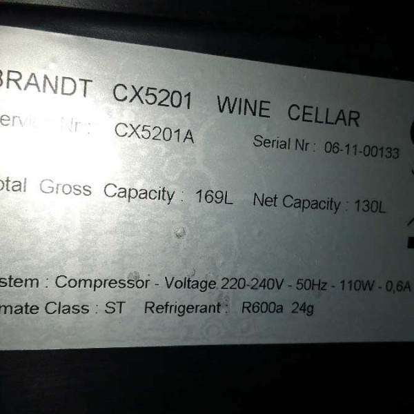 Brandt CX5201 Brandt CX5201