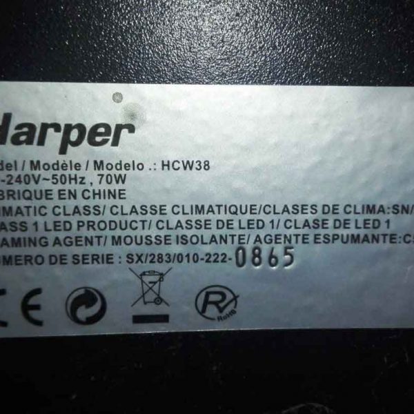 Harper HCW38 Harper HCW38